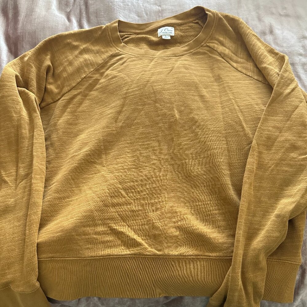 Gold Crewneck Knit